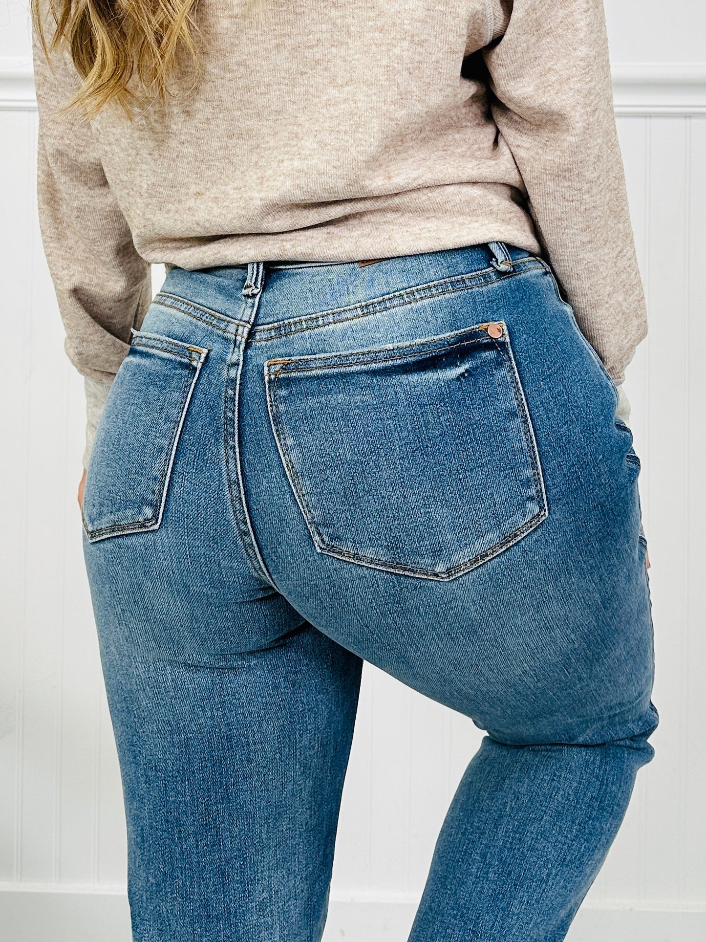 Judy Blue Everyday Magic Rigid Magic Boyfriend Jeans