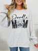 Doodle Mom Graphic Crewneck Sweatshirt