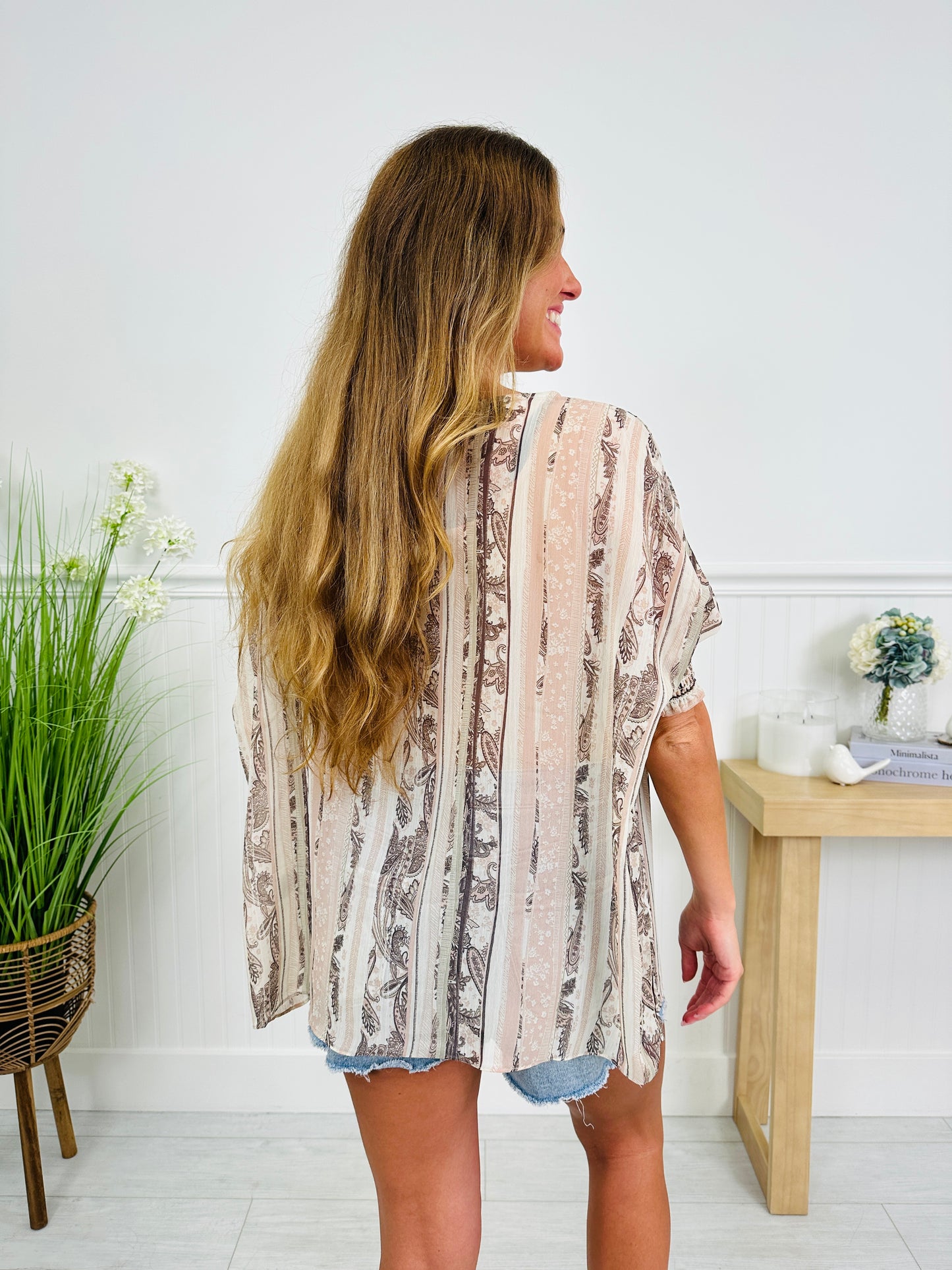 The Western Whisper Top In Natural