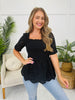 Romanced Ruffle Top- Multiple Colors!