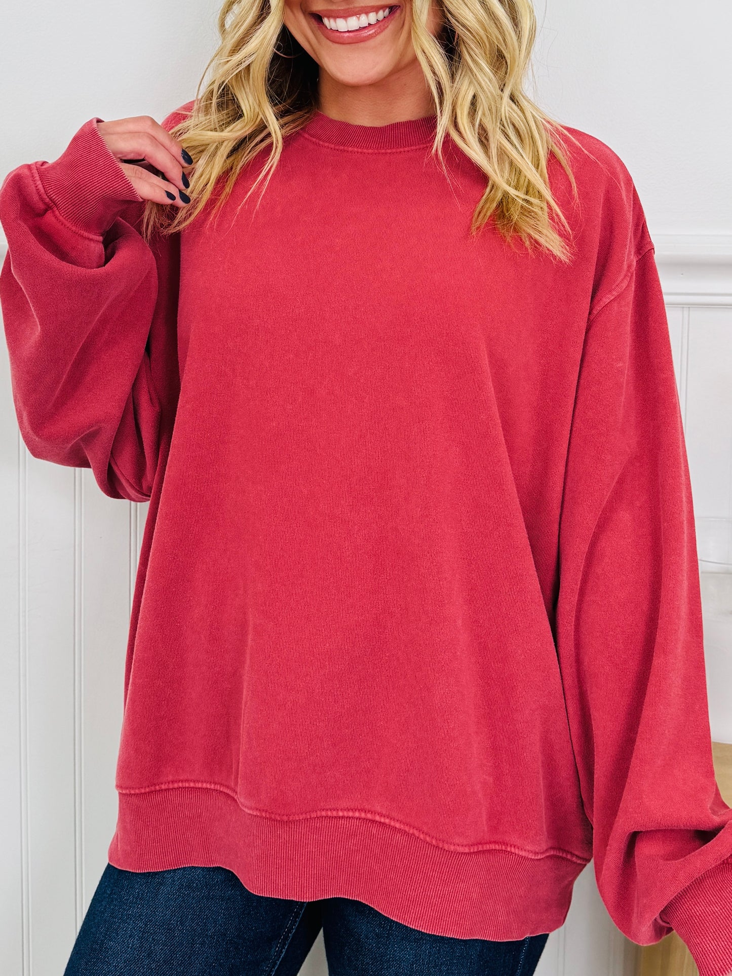 Comfort On Call Crewneck In Multiple Colors