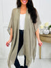 Calm Waters Kimono in Dark Mocha