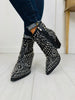 Dance With A Sparkle Booties In Black