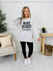 Make Heaven Crowded Crewneck Graphic Sweatshirt - Multiple Colors!