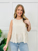 Hushed Color Top In Oatmeal