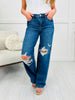 Judy Blue Fit To Flatter Straight Leg Adjustable Column Jeans