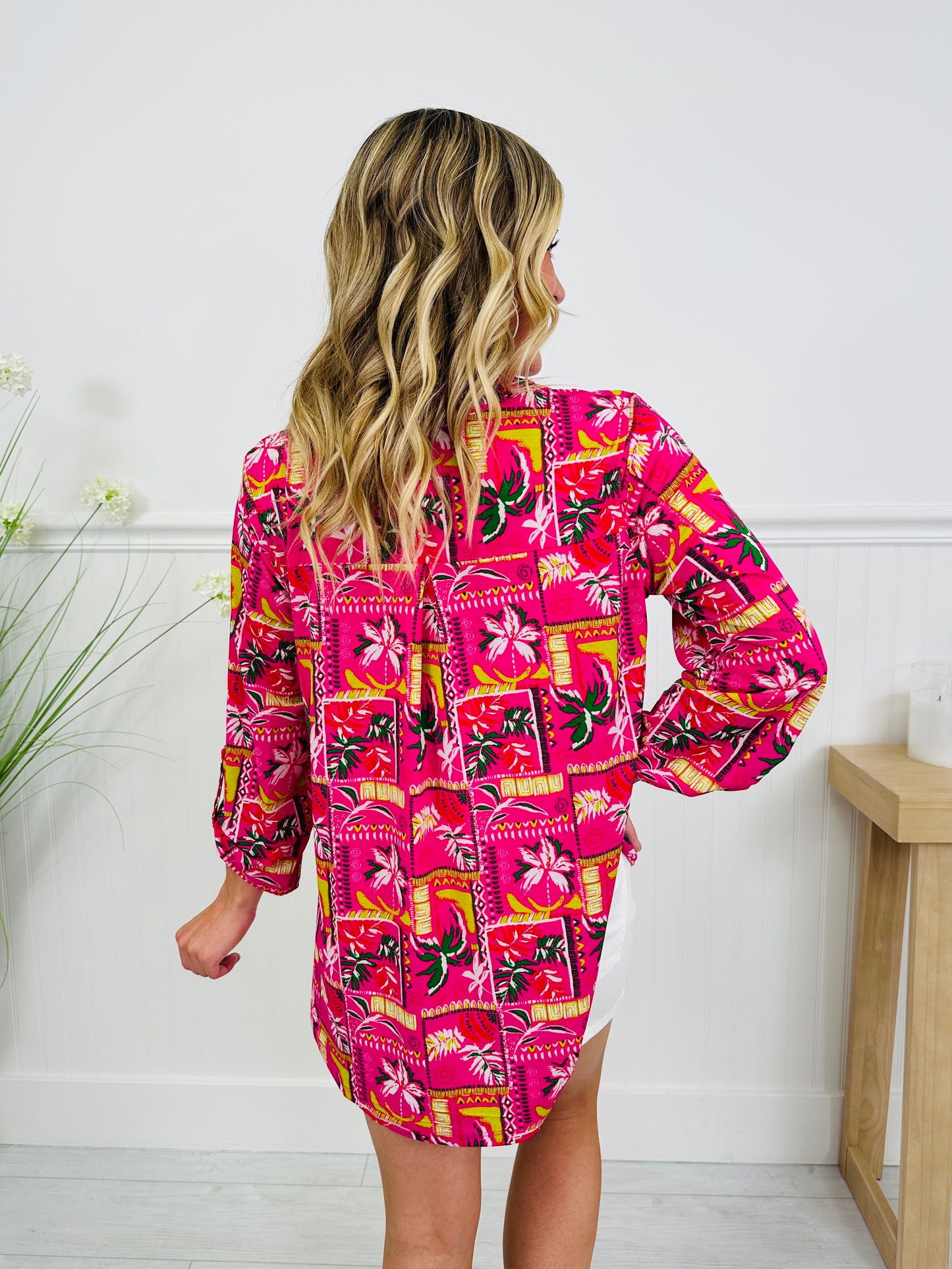 Sweet Like Spring Top in Miami Print