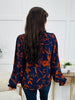 Midnight Poppy Top