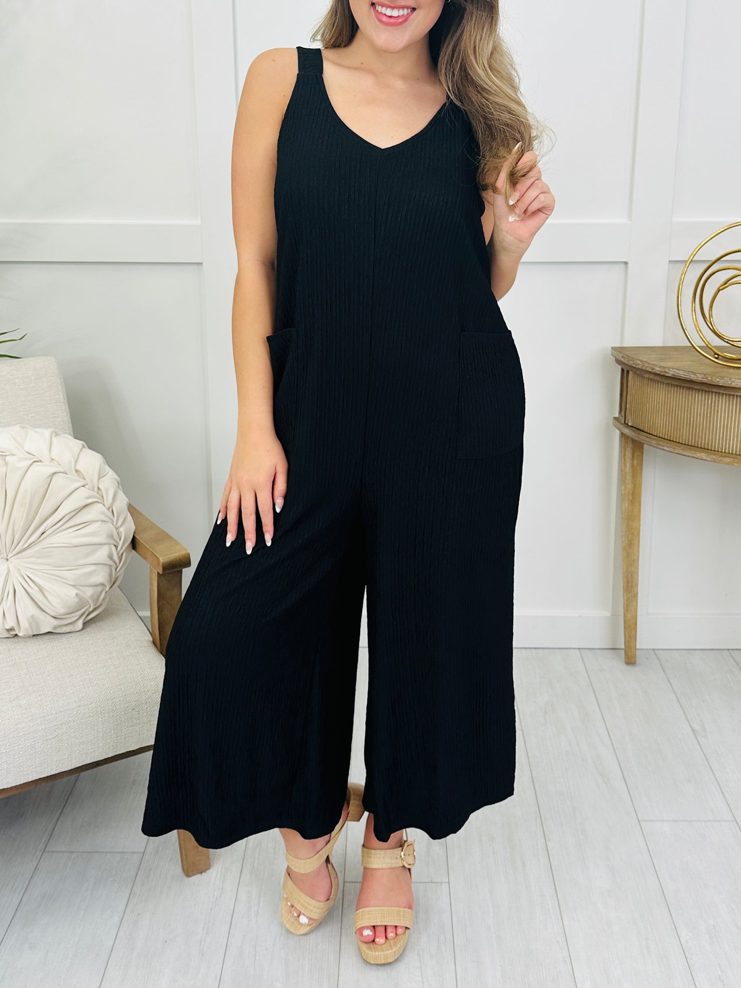 Soft Motion Jumpsuit In Multiple Colors