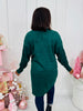 Pockets Full Of Calm Cardigan in Hunter Green