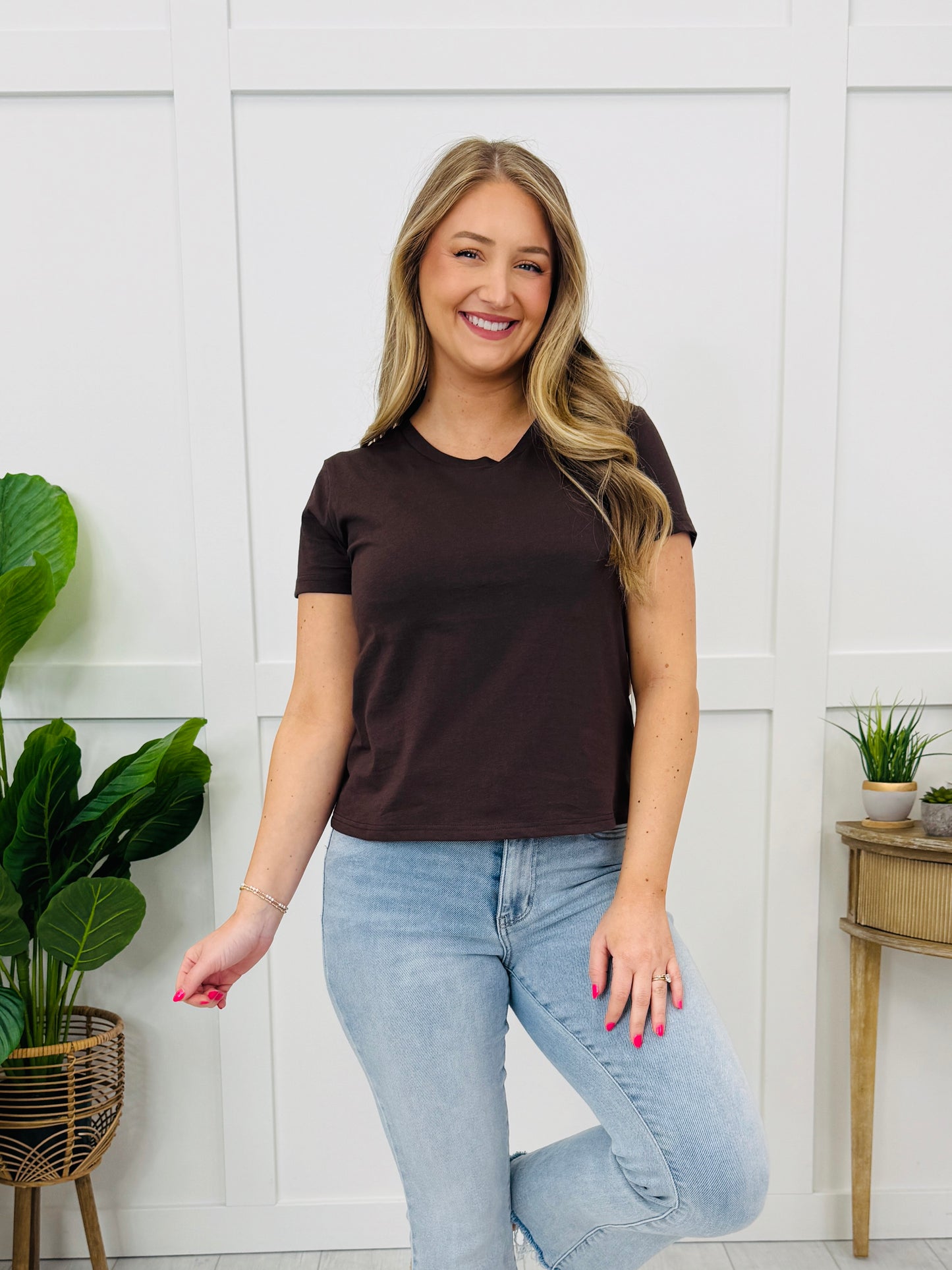 The Effortless Tee In Multiple Colors