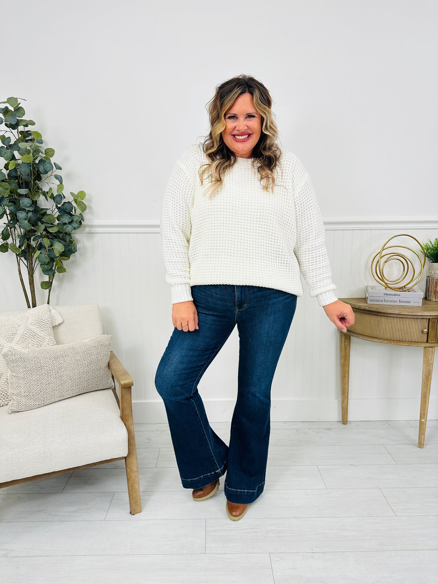 Judy Blue All Day Flair Trouser Flare Jeans