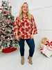 REG/CURVY Holiday Blossoms Top