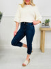 Judy Blue New Beginnings Cuffed Capri Jeans
