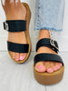 Classic Comforts Sandals In Black