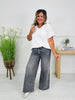 Judy Blue Smoke Show Palazzo Wide Leg Jeans