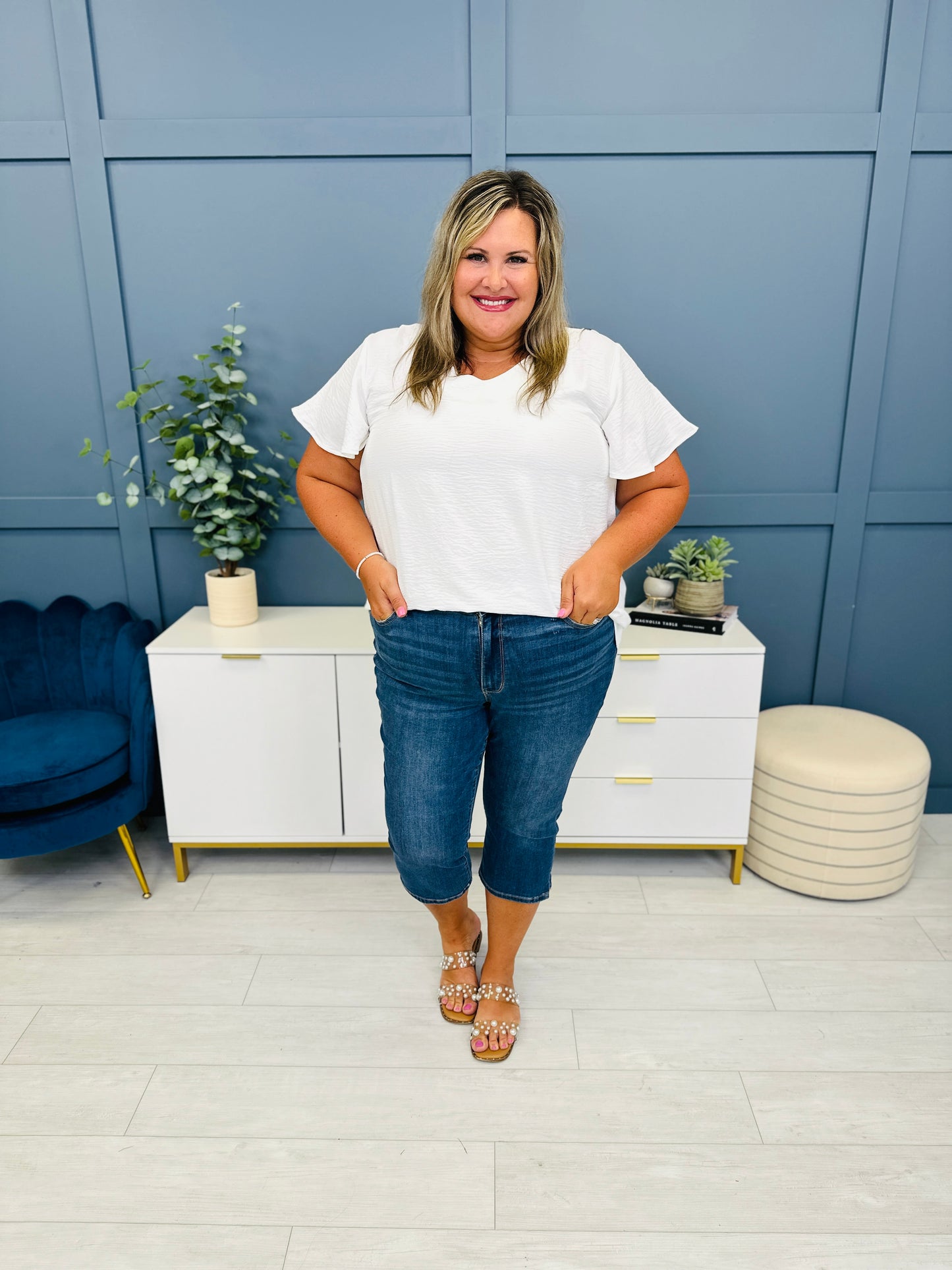 Judy Blue REG/CURVY Good Feeling Capris