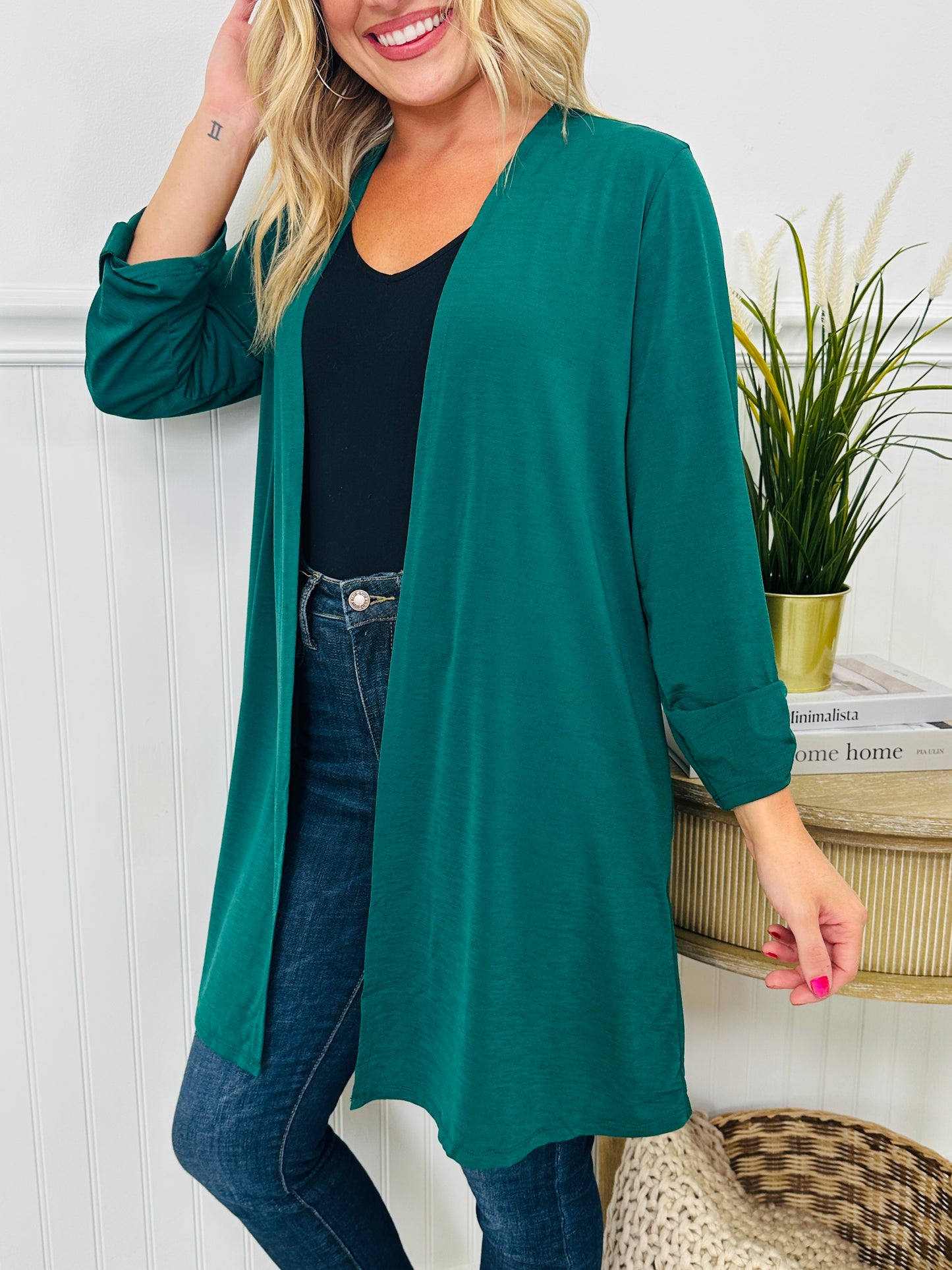 Fall Into Style Wrinkle Free Cardigan- Multiple Colors!