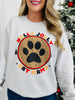 Holly Jolly Cat Mama Graphic Crewneck Sweatshirt