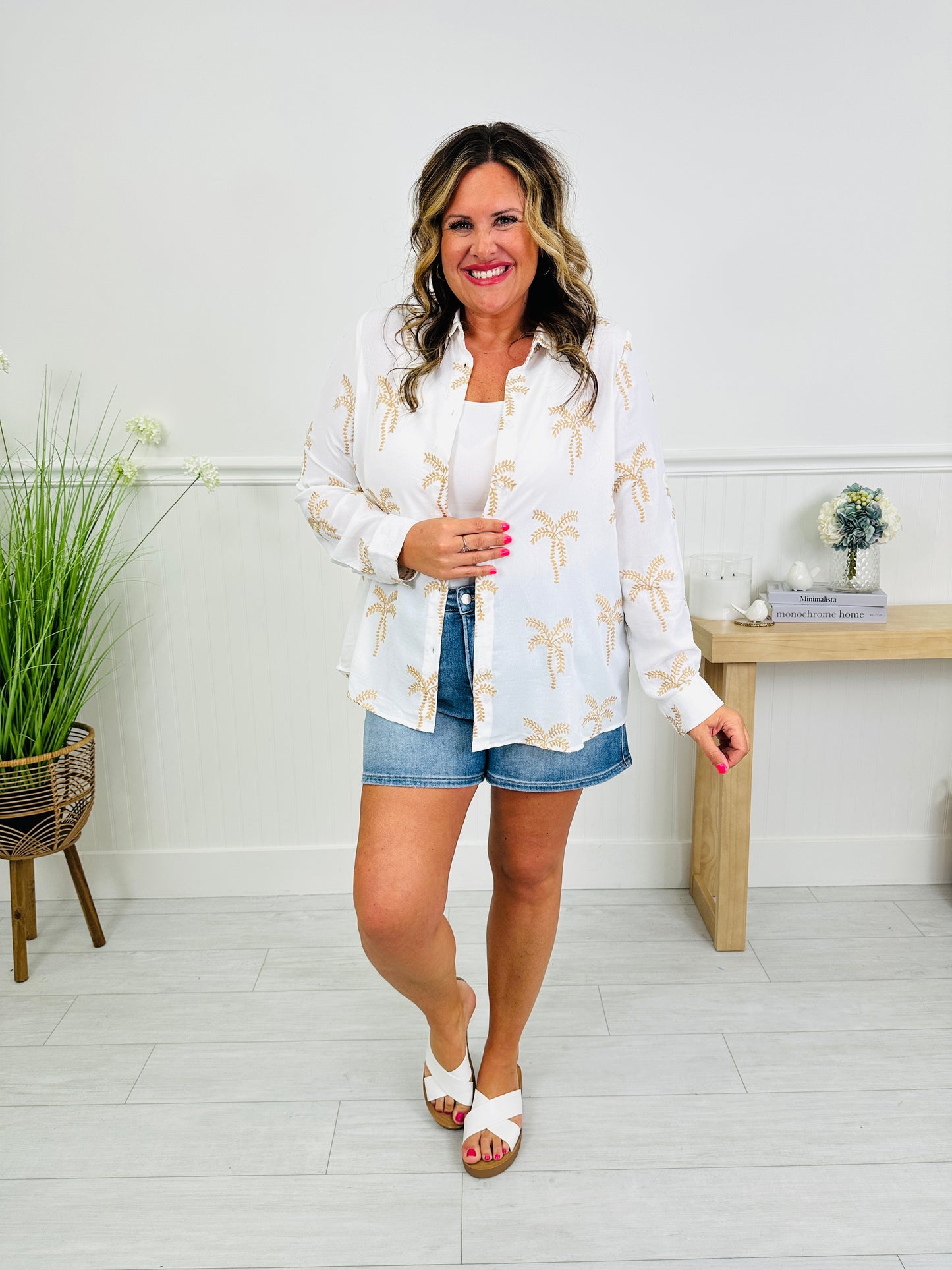 Palm Tree Paradise Top