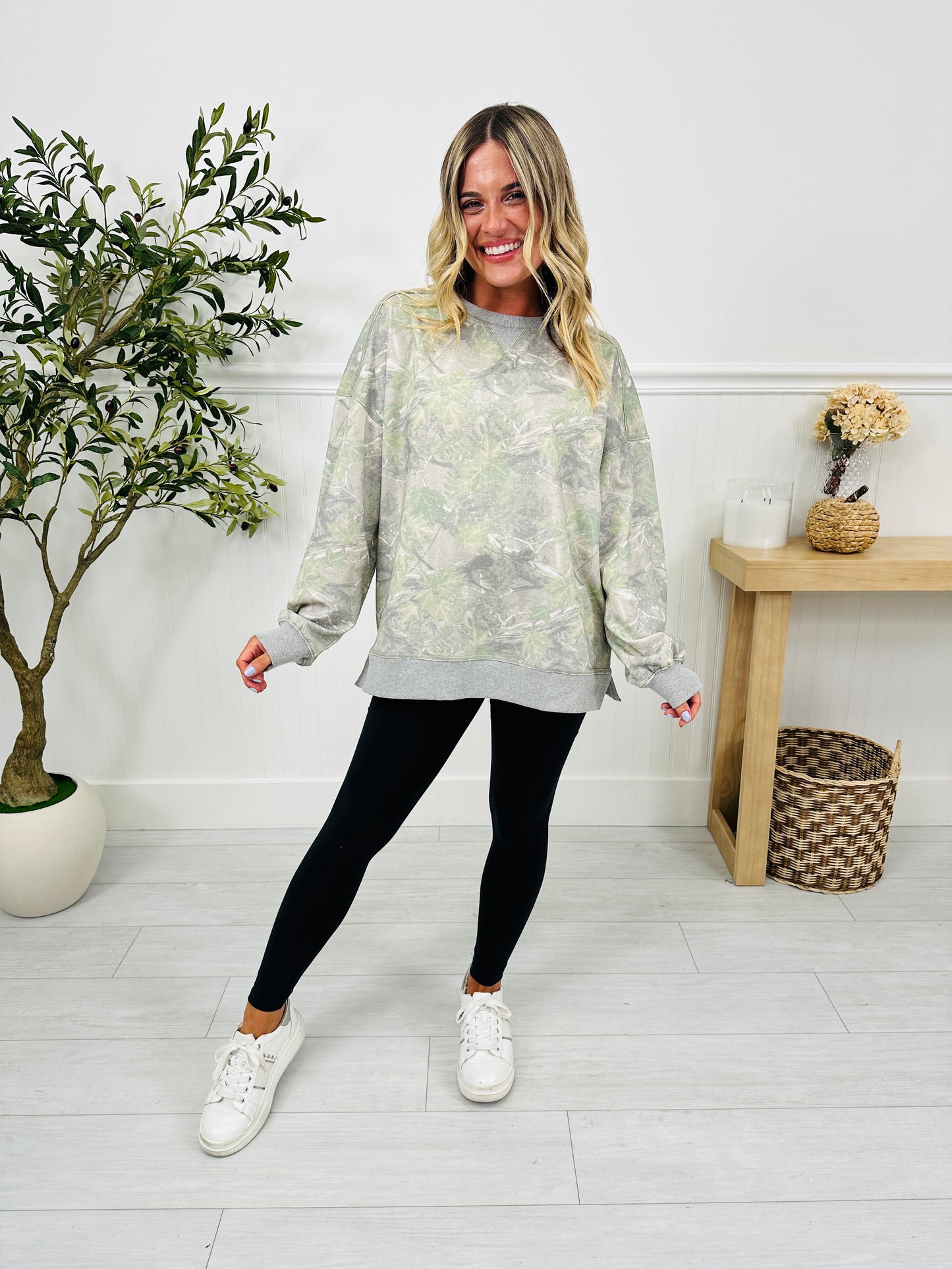 Camo Charm Pullover