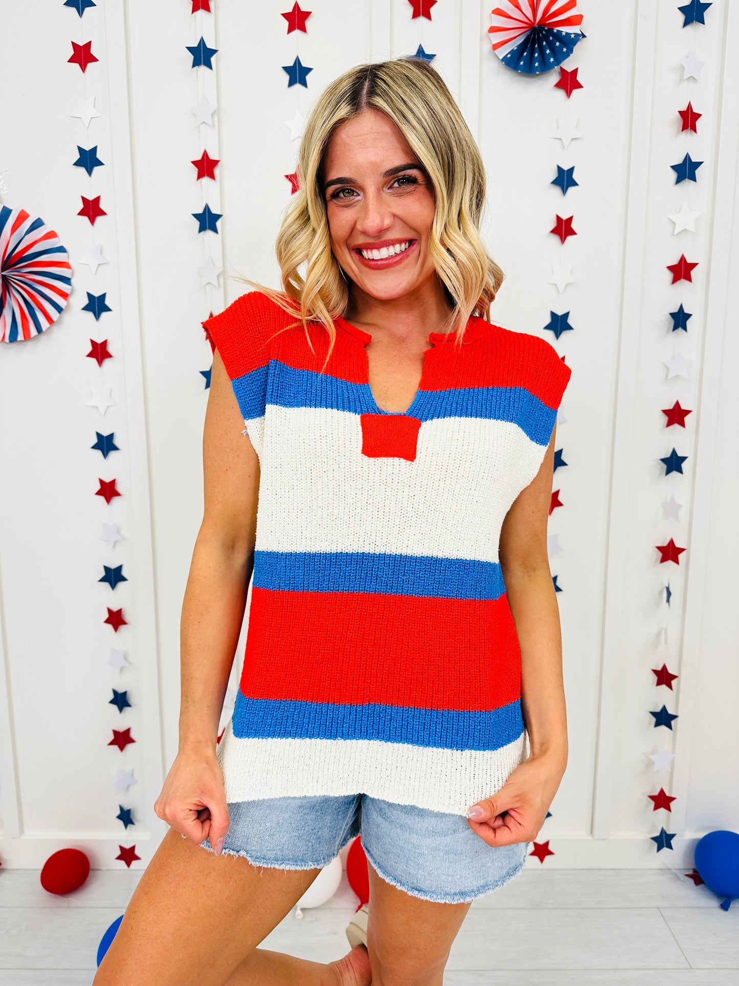 All American Weekend Top