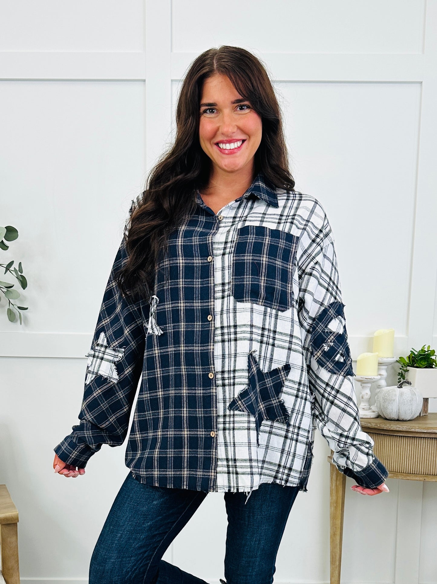 Homestead Plaid Top