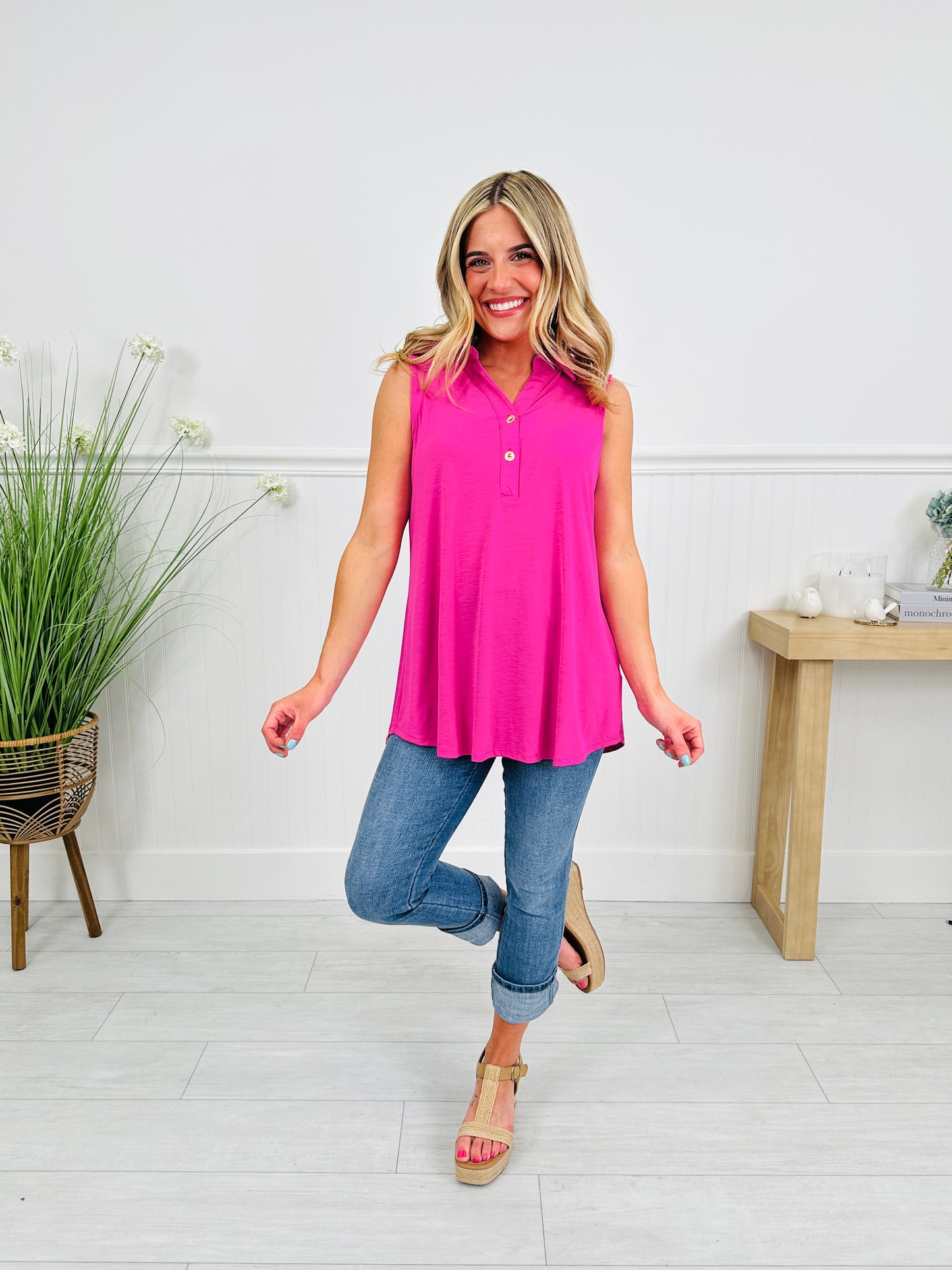 Easy Come Easy Go Tank Top in Multiple Colors