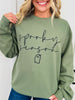 Spooky Season Graphic Crewneck Sweatshirt