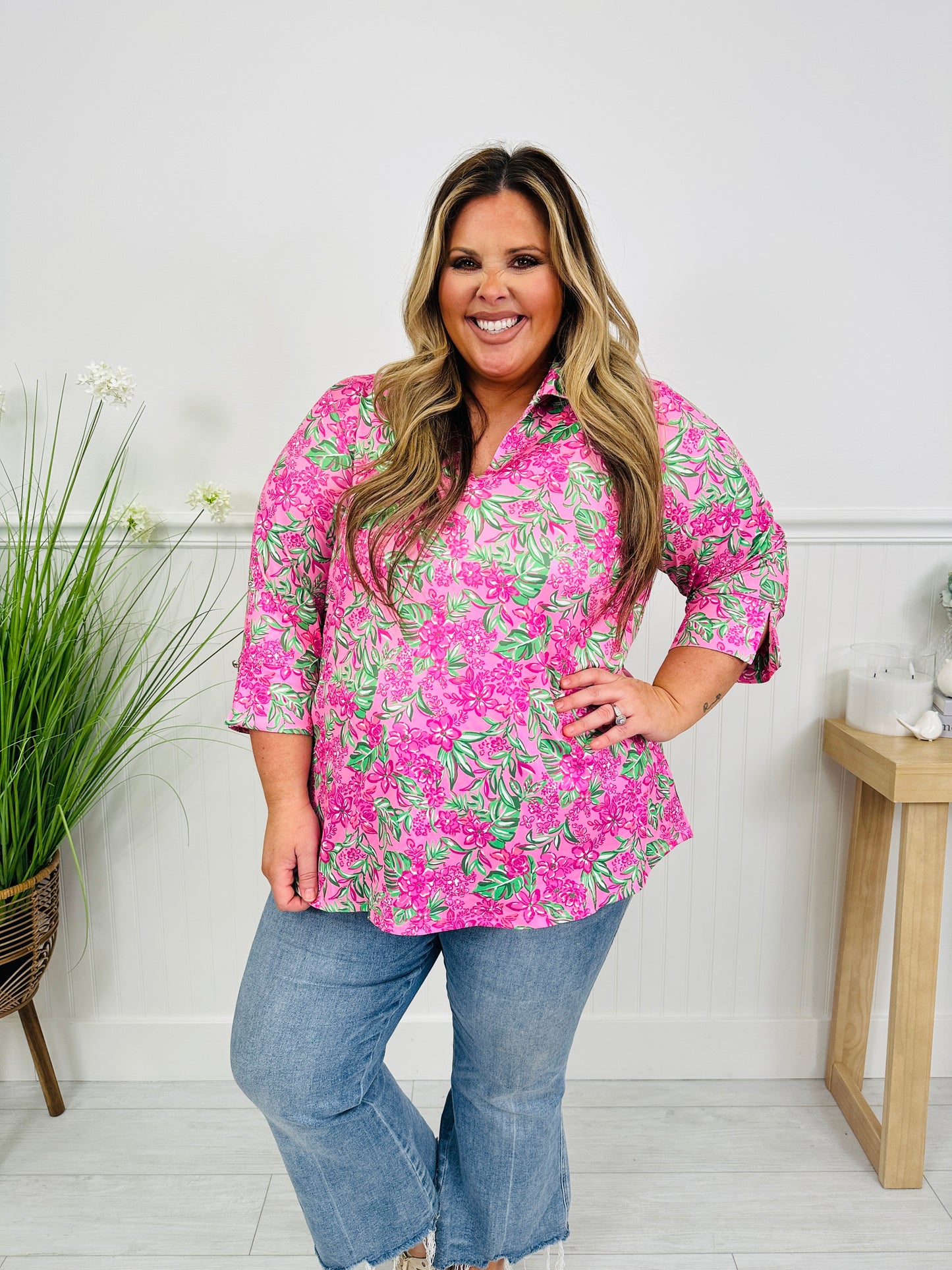 Bloom in Spring in Hibiscus Print