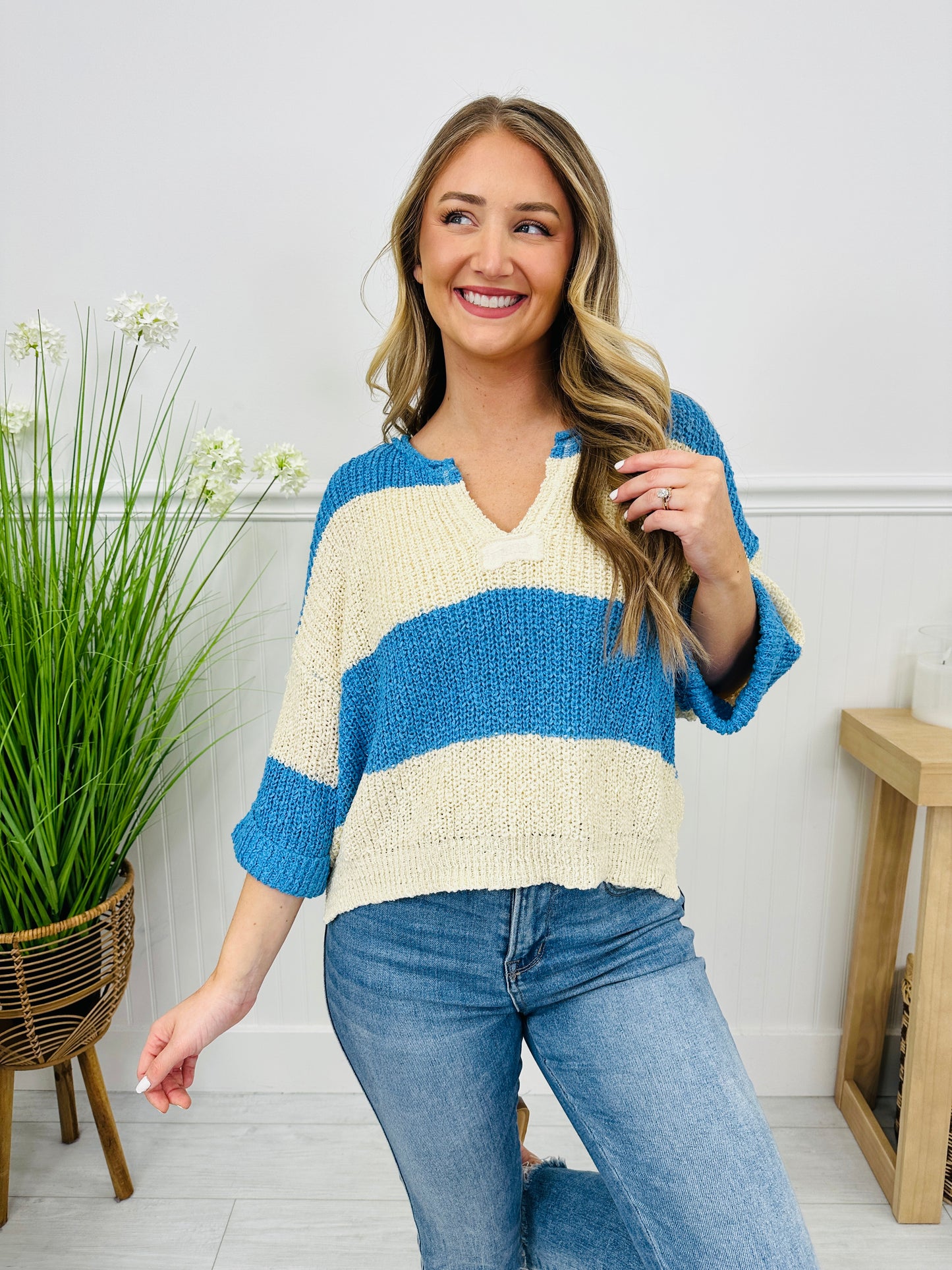 Coastal Stripes Top in Multiple Colors