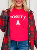 Merry Little Tree Graphic Tee