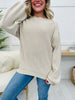 Creative Touch Sweater- Multiple Colors!