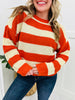 Seasonal Stripes Sweater- Multiple Colors!