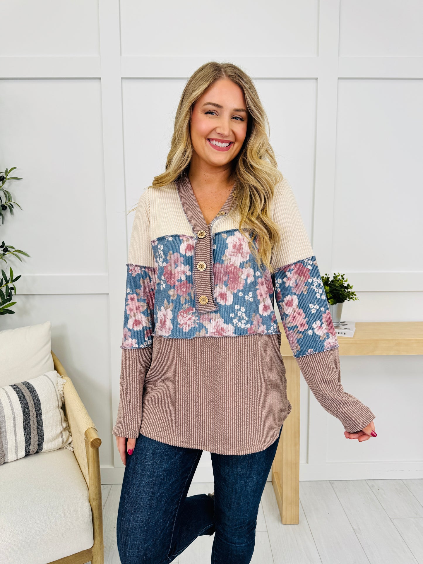 Bloom With The Season Top