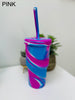 30oz Silicone Tie Dye Cup- Multiple Colors!