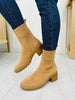 Finding My Direction Booties In Camel