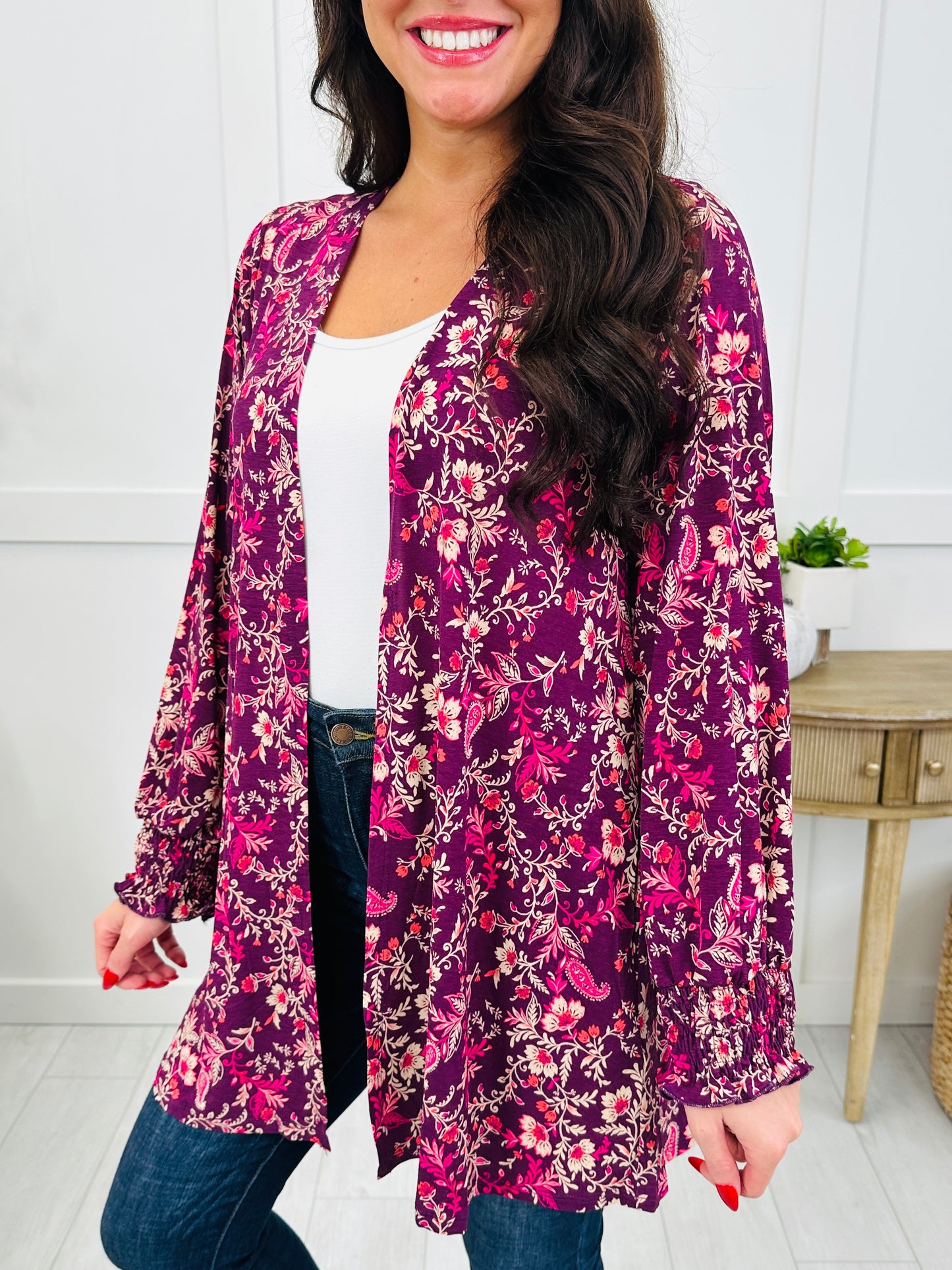 Berry Bloom Cardigan