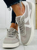 Weekend Wander Sneakers In Grey/White