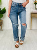 Judy Blue Relaxed and Ready Slim Straight Jeans