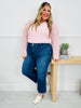 Finishing Touch Wide Leg Cropped Jeans with Tummy Control