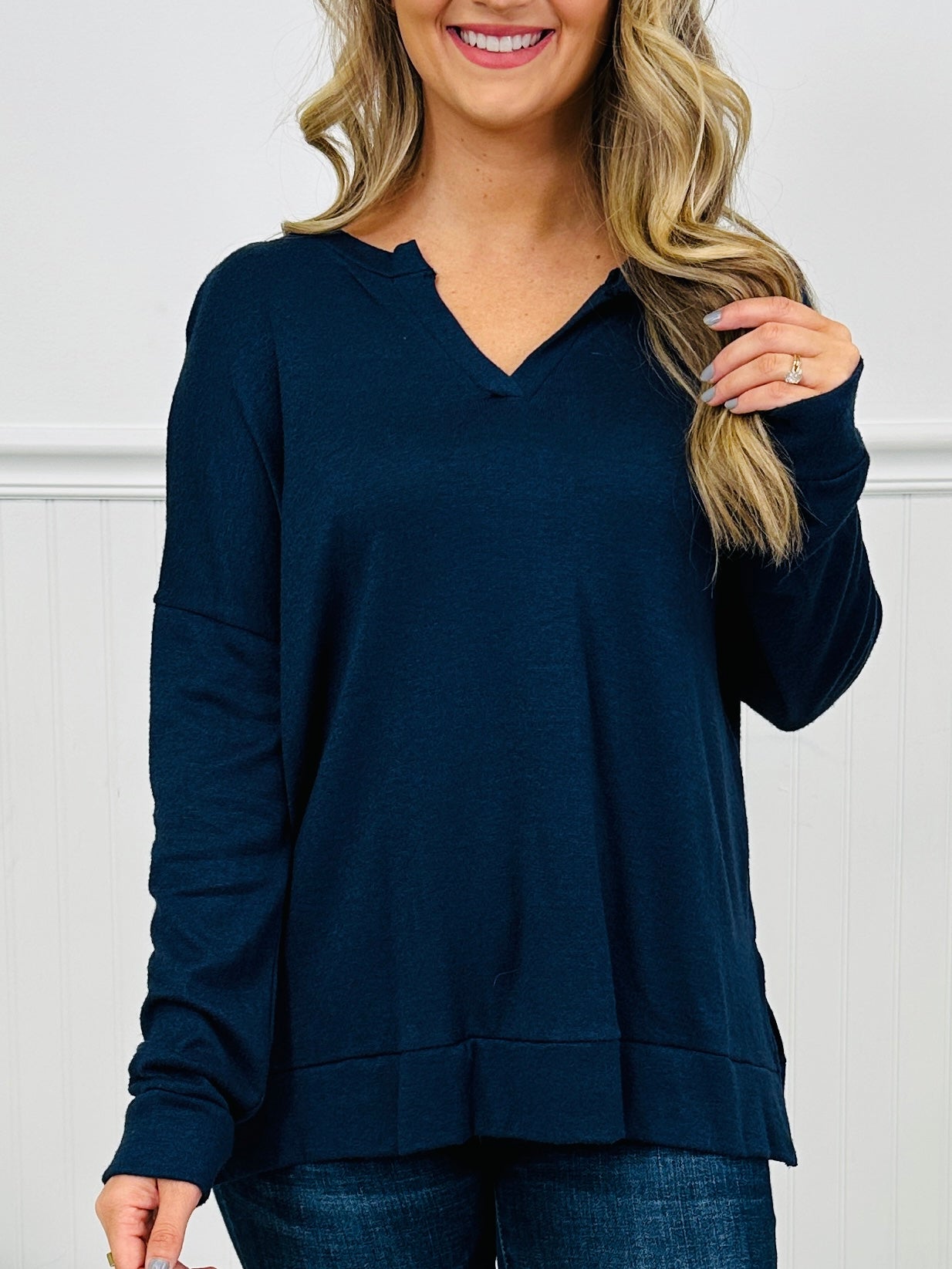 Settling In Top In Multiple Colors