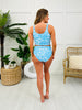 High Rise Reversible Swim Bottoms In Harbor Blue