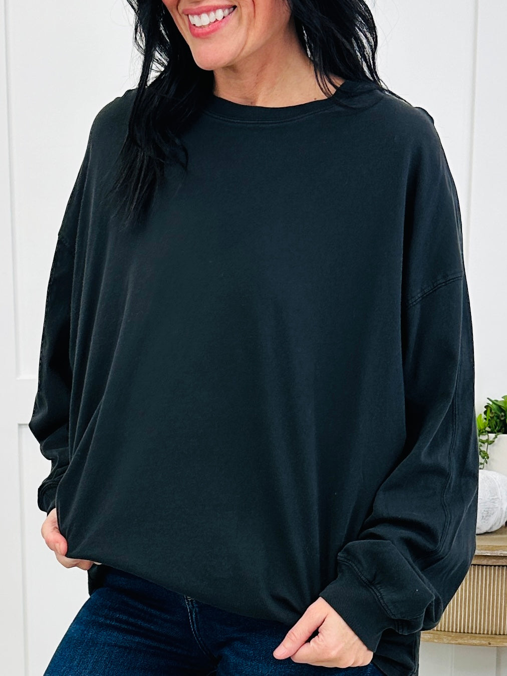 Off The Clock Top In Multiple Colors