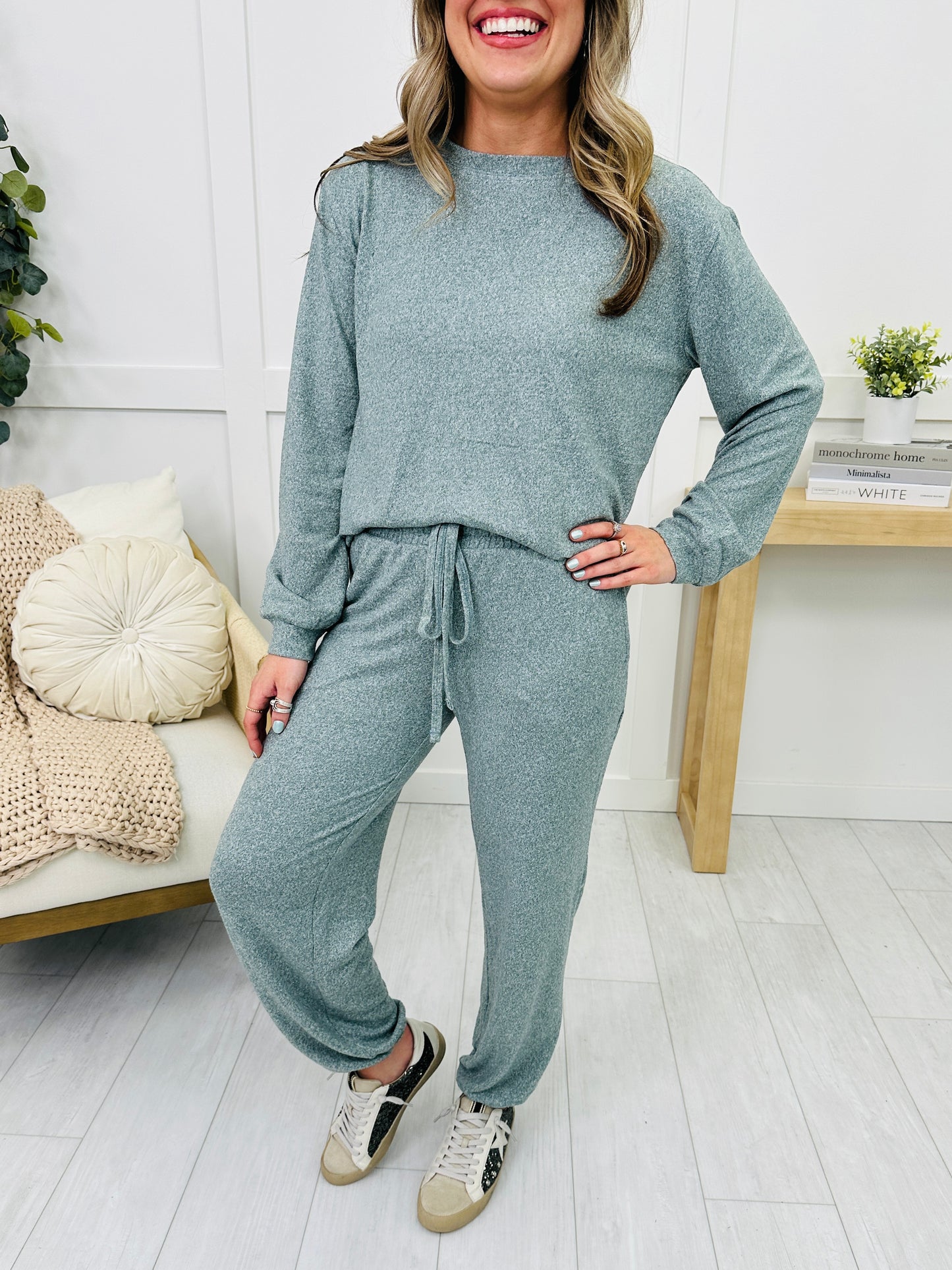 DOORBUSTER! The Cozy Life Jogger Set- Multiple Colors!