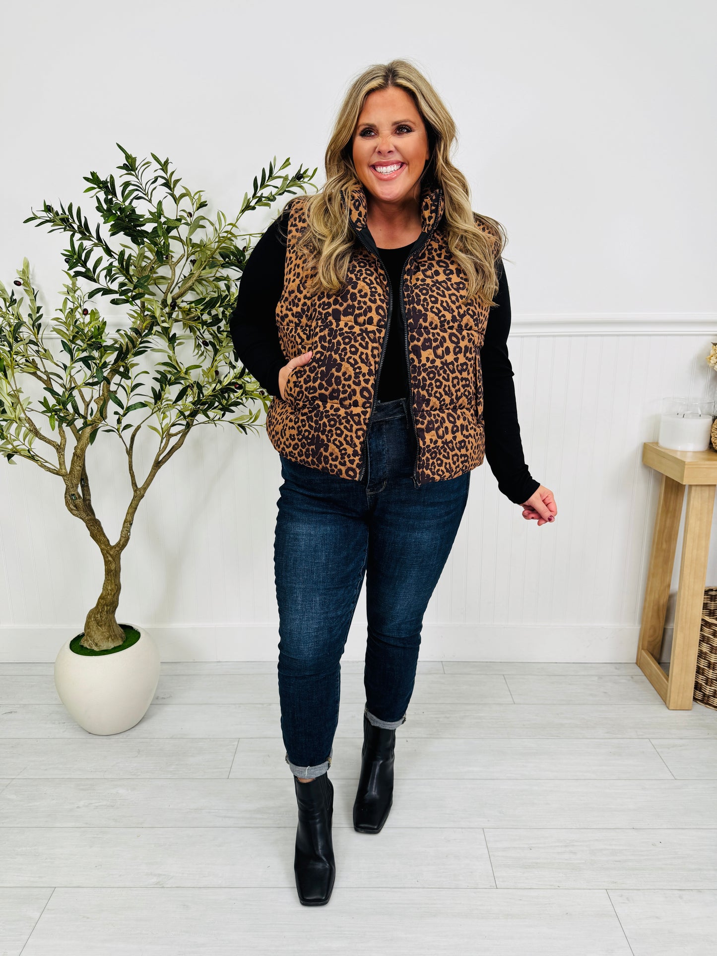 Spotted In Style Puffer Vest
