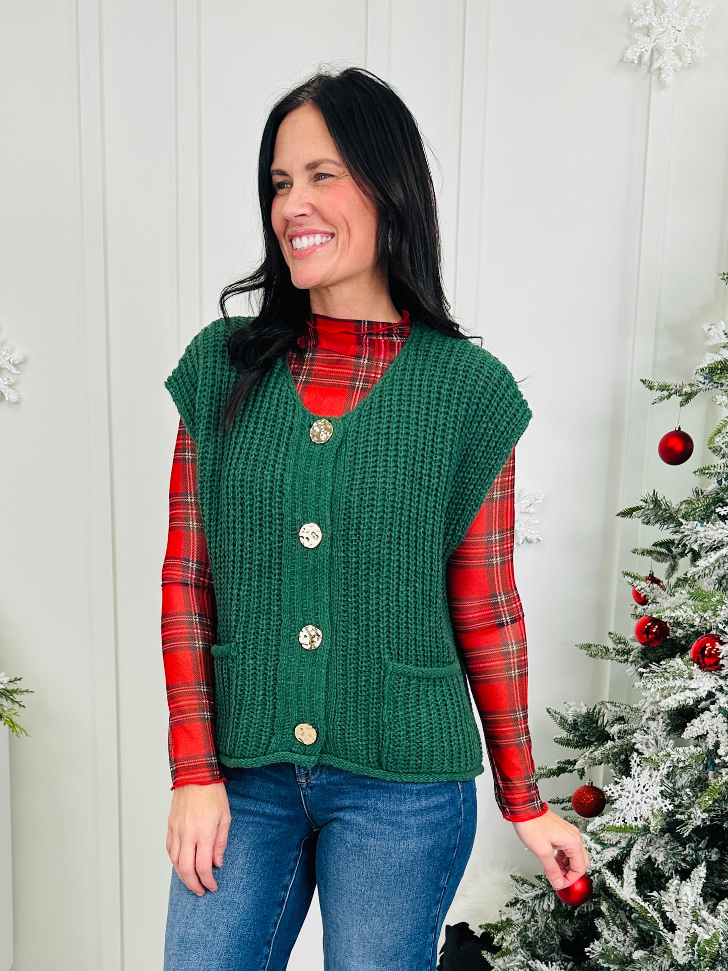 Knit Together Vest- Multiple Colors!