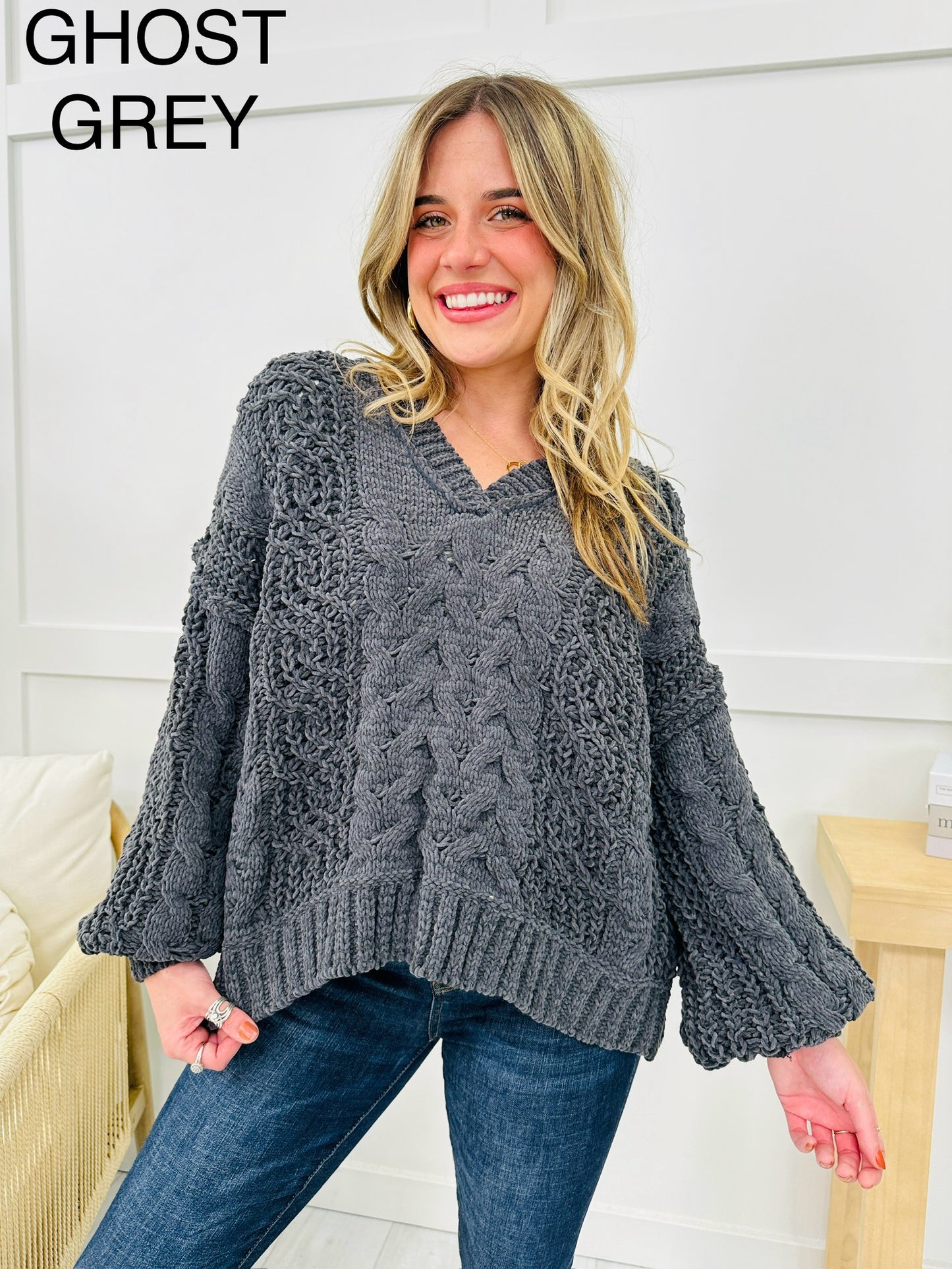 Whispering In The Wind Sweater- Multiple Colors!