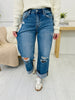 Lovervet Free Fallin' Baggy Wide Leg Cuffed Jeans in Reg/Curvy