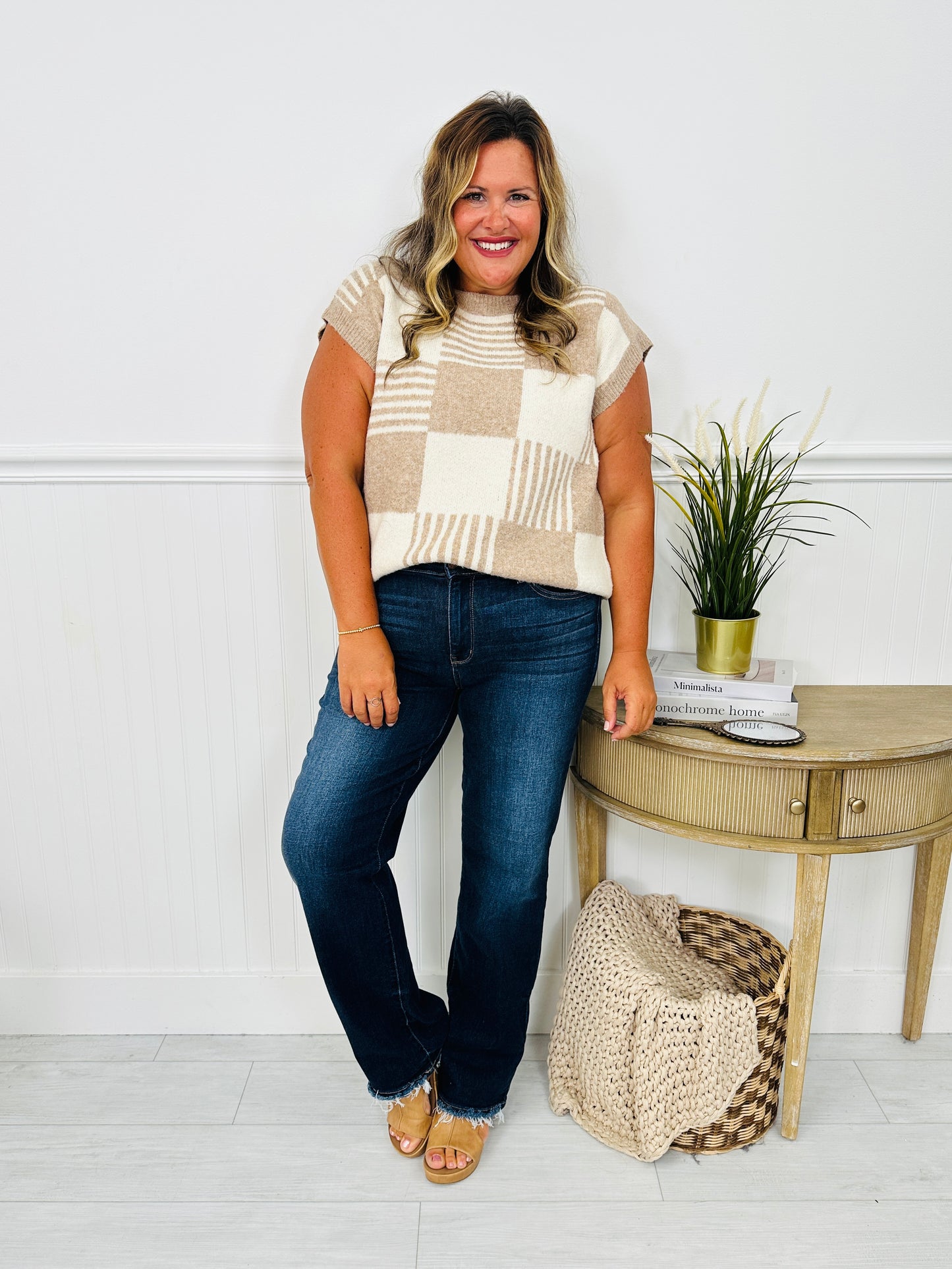 Judy Blue Keep You in The Dark Straight Leg Jeans